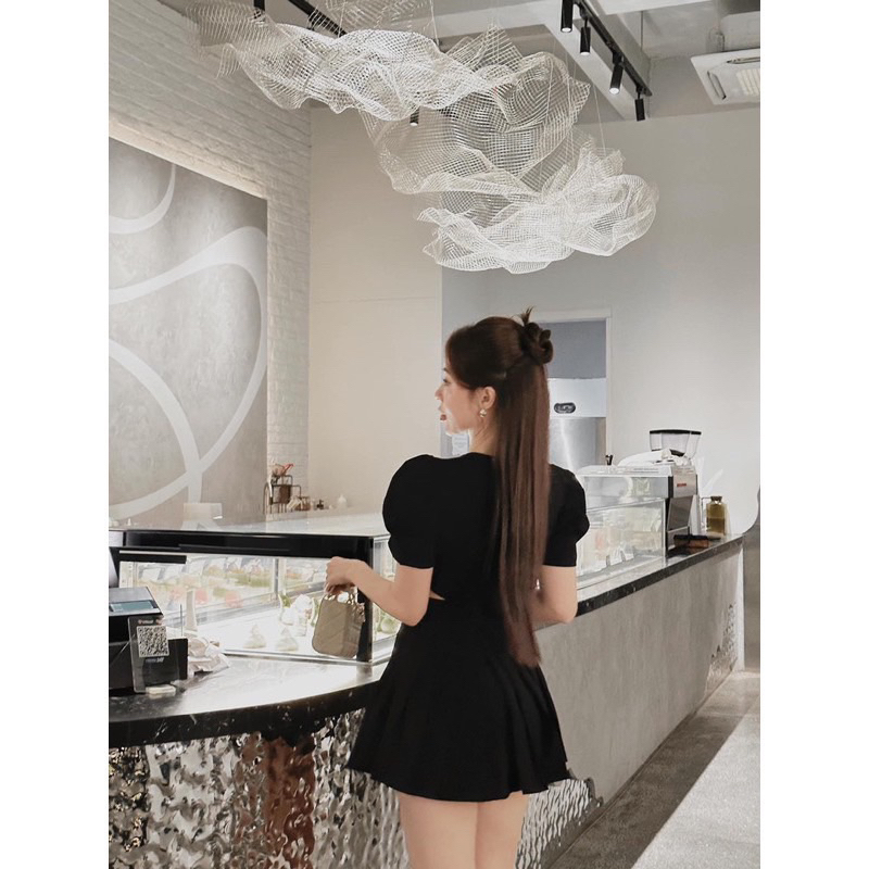 VÁY CUT OUT ĐÍNH ĐÁ