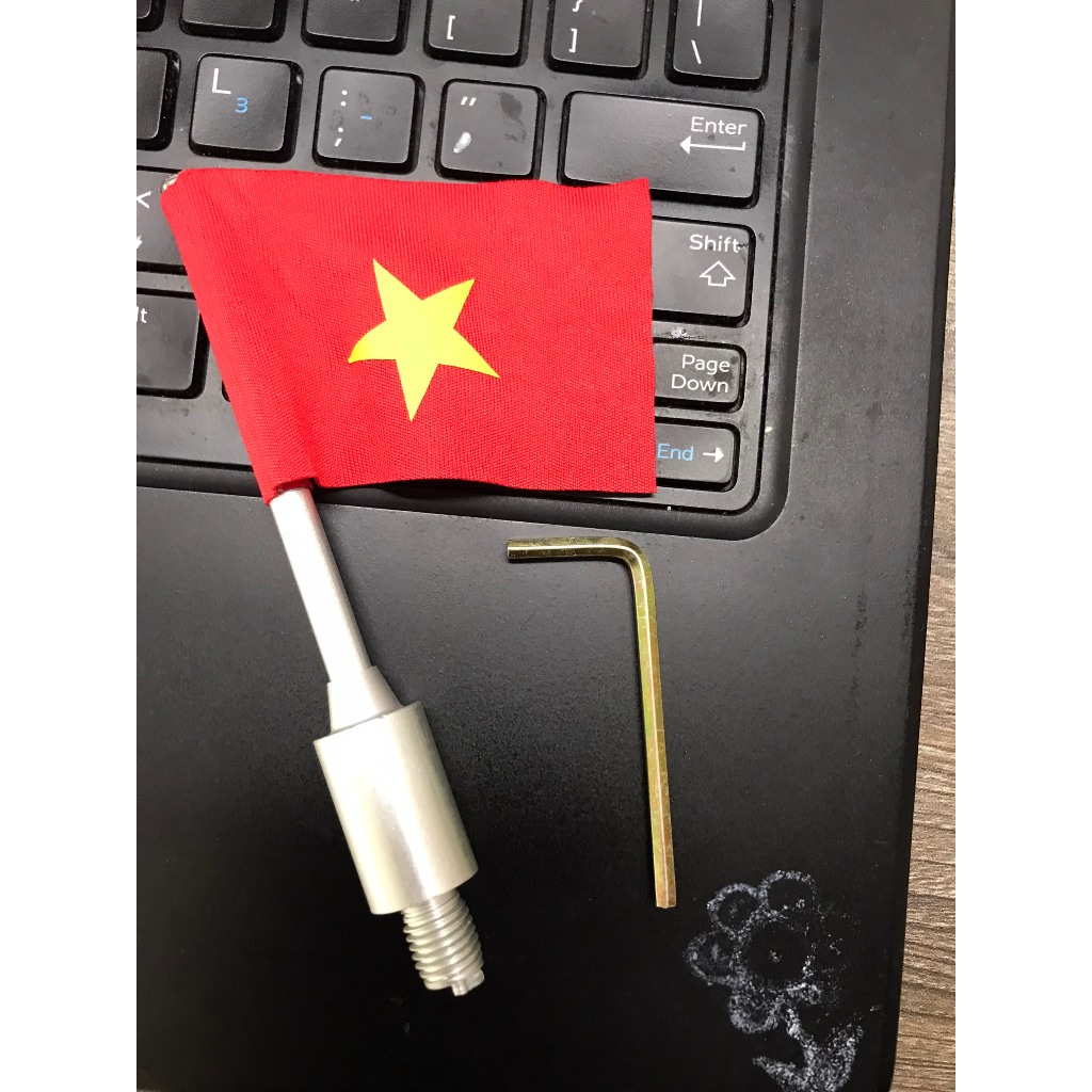 Cờ Việt Nam gắn chân gương xe máy cao cấp