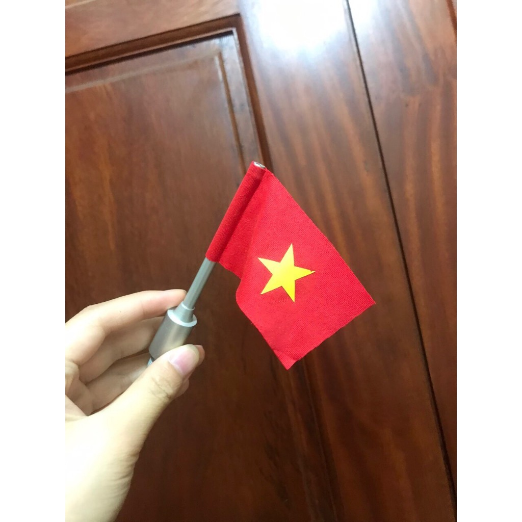 Cờ Việt Nam gắn chân gương xe máy cao cấp
