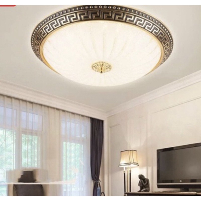 Đèn mâm led ốp trần trang trí ban công phòng khách