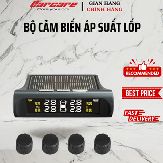 Cảm biến áp suất lốp TPMS, van ngoài,màn màu, pin mặt trời - Better Car