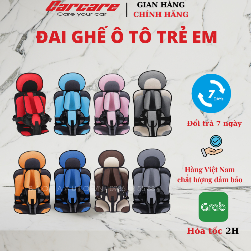 Ghế ngồi phụ dày đa năng trên xe hơi, ô tô bảo vệ an toàn cho bé từ 9 tháng - 7 tuổi - Better Car