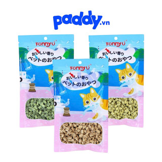 Snack Viên Cỏ Mèo Tiêu Búi Lông & Hỗ Trợ Tiêu Hóa Cho Mèo Funny U 60g