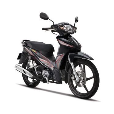 Tem xe wave RS xám đen giả zin