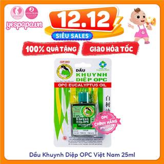 Dầu khuynh diệp opc việt nam 25ml an toàn cho mẹ và bé