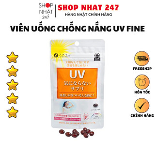 [Hỏa Tốc HN] Viên Uống UV Care Plus Chống Nắng Túi 30 Viên Nhật Bản