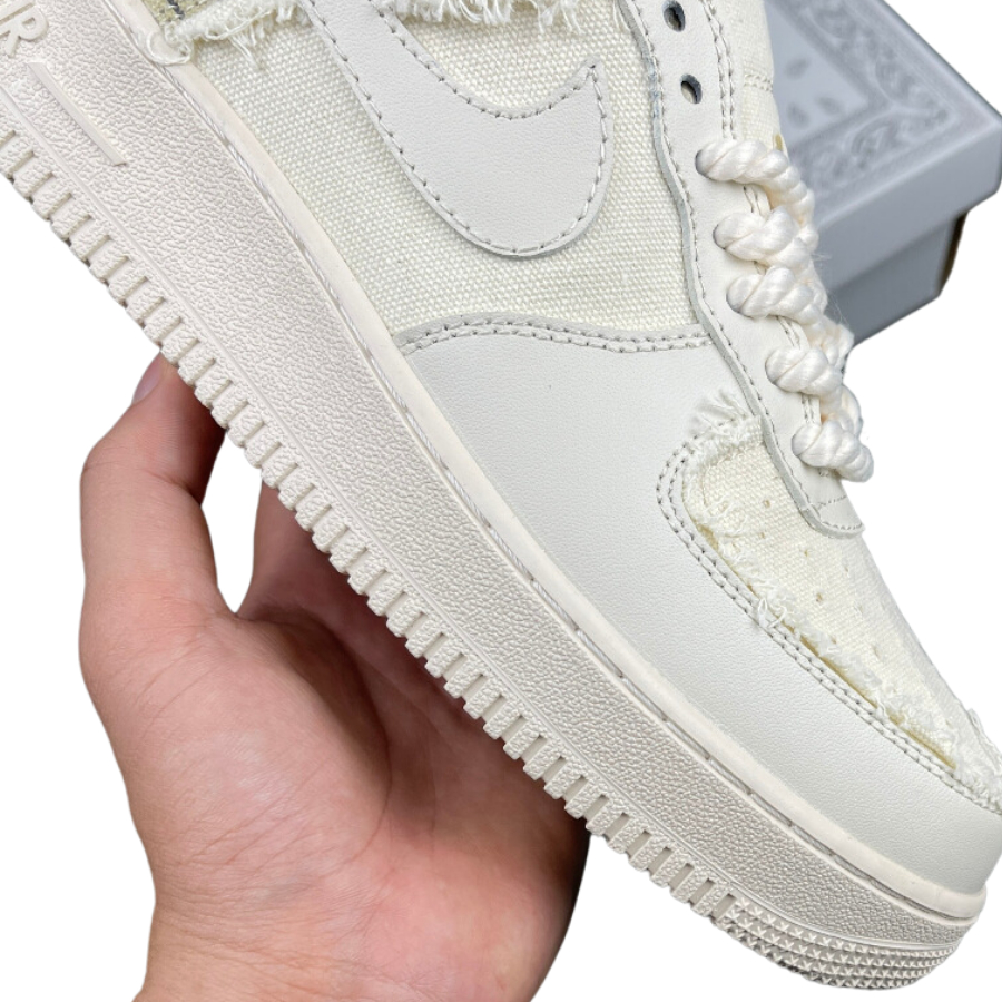 Giày Sneaker _Nike_Air Force 1 Dây Thừng,Giày_Af1 Thổ Cẩm Travis BigBag Cao Cấp 2 Màu Đen - Công Giày Sneaker | BigBuy360 - bigbuy360.vn