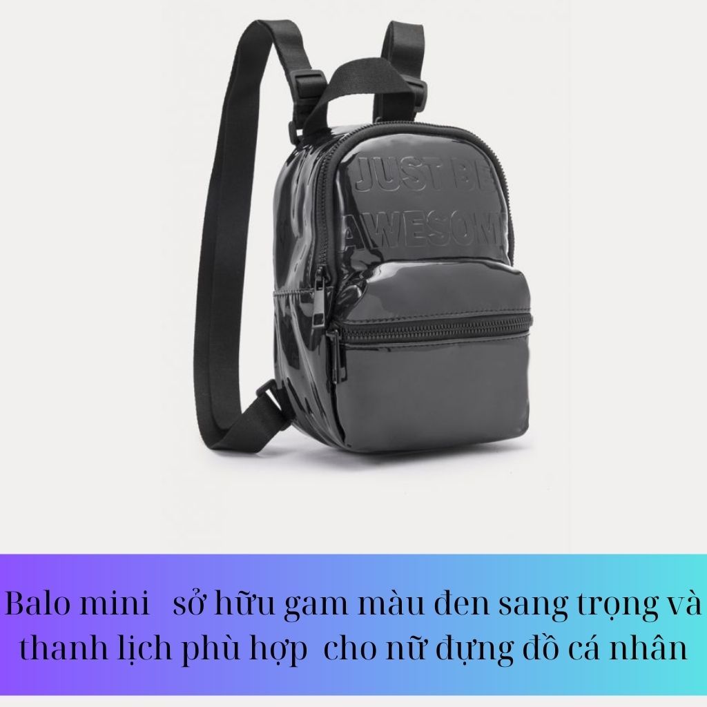 Cặp mini nữ Adidas đi chơi chống thấm nước , Balo mini Adidas nữ công sở đi làm đi chơi tiện lợi