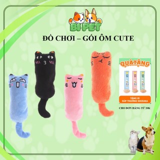 Gối ôm nhồi bông cho mèo, gối ôm hoạt hình cute cho thú cưng- BI PET