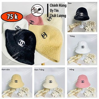 Mũ Bucket Lông Thỏ | Nón Bucket Lông thời trang cao cấp Unisex Nam Nữ