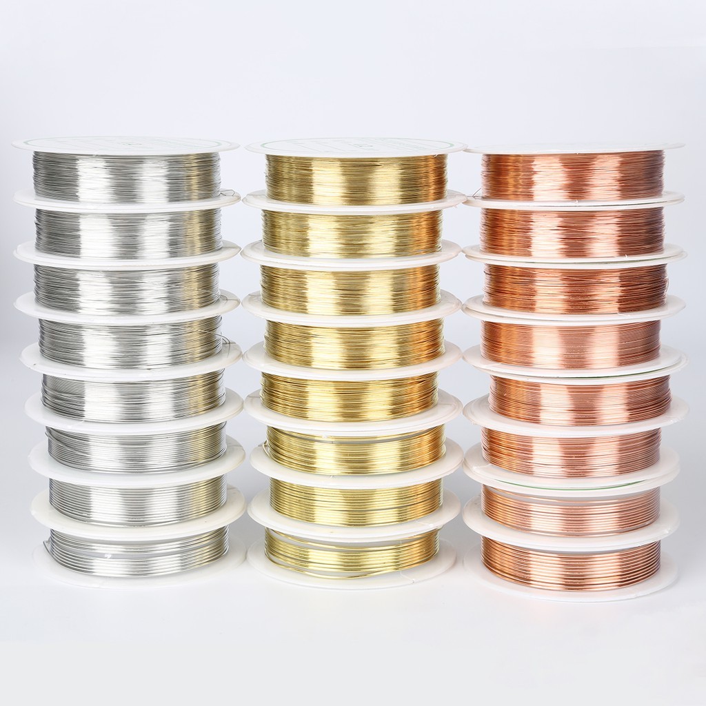 Cuộn dây đồng 0.2 / 0.25 / 0.3 / 0.4 / 0.5 làm đồ handmade