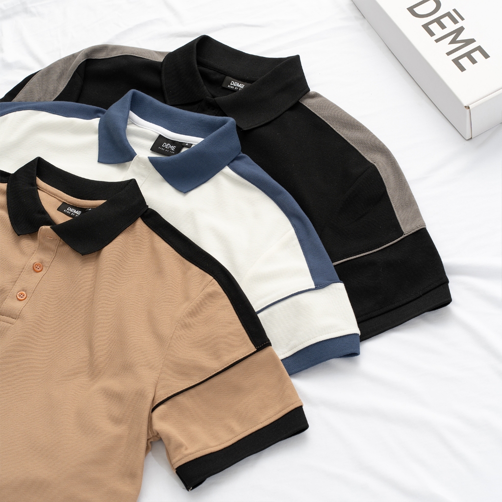 Áo Thun Polo Tặng Kèm Dịch Vụ Thêu Riêng, Áo Thun Polo Nam Nữ Thêu Riêng Theo Yêu Cầu