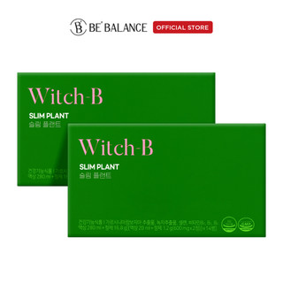 Combo 2 hộp nước uống collagen be'balance witch-b slim plant bổ sung sức khỏe và giảm cân 1 hộp/ 14 ống