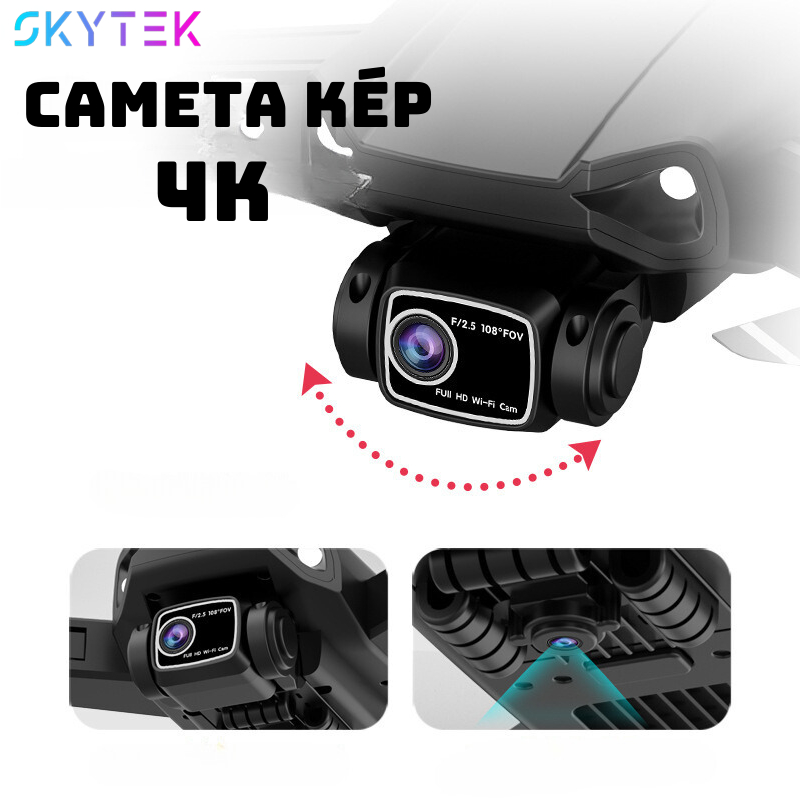 Flycam EL900 PLUS, máy bay điều khiển từ xa, flycam mini với GPS theo dõi, hình ảnh fullHD, Quay trở lại điểm cất cánh | BigBuy360 - bigbuy360.vn