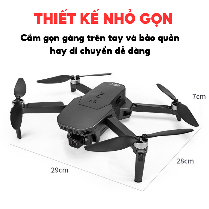 Flycam mini L300 PRO, máy bay điều khiển từ xa có GPS, có gimbal chống rung, thời lượng pin cao | BigBuy360 - bigbuy360.vn