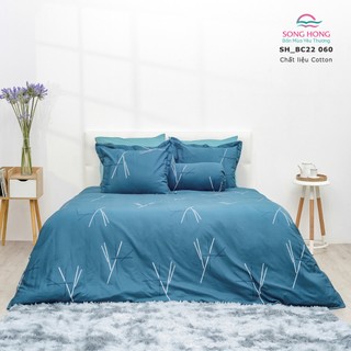 Chăn Xuân Thu Sông Hồng kích thước 2m x 2m2 - Chất liệu cotton - Mẫu mã bền đẹp - Hàng chính Hãng