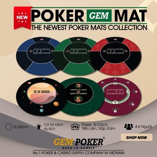 THẢM POKER TRÒN TEXAS HOLDEM GEM GALAXY
