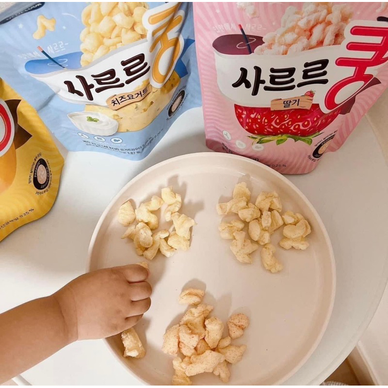 Bánh bỏng lợi khuẩn BEBECOOK Hàn Quốc, bổ sung lợi khuẩn cho bé từ 12tháng