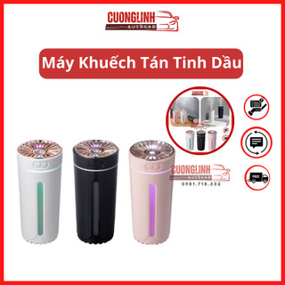 Máy khuếch tán tinh dầu xe hơi phun sương cao cấp Aroma | máy xông tinh dầu ô tô