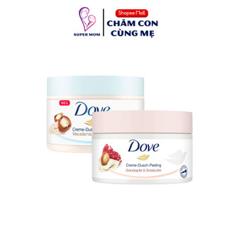 Tẩy da chết dove body 225ml bản đức