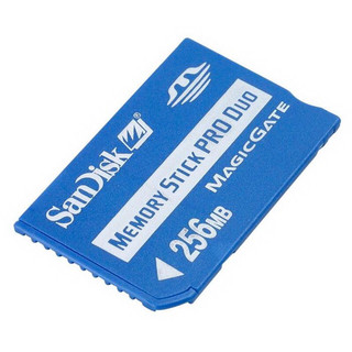 Thẻ nhớ sandisk memory stick pro duo 256mb dành cho máy ảnh, máy game