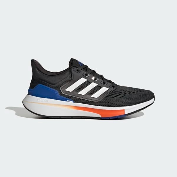 Giày Adidas EQ21 Run Black Blue White - GY2194 - Đen xanh
