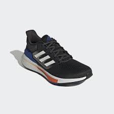 Giày Adidas EQ21 Run Black Blue White - GY2194 - Đen xanh