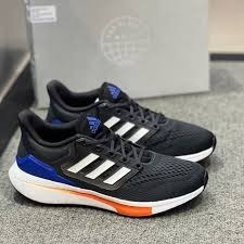 Giày Adidas EQ21 Run Black Blue White - GY2194 - Đen xanh