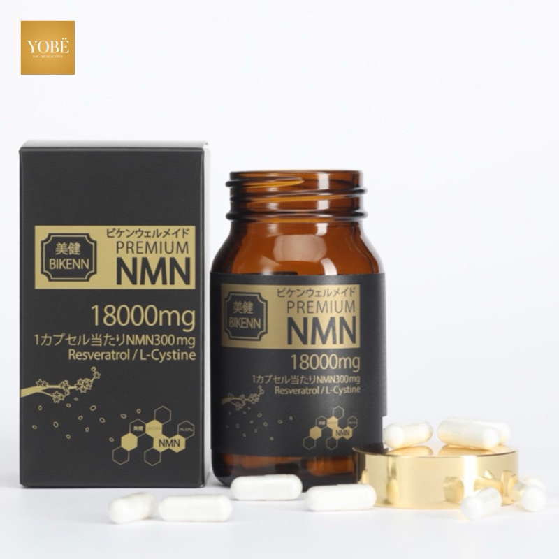 Premium NMN 18000mg Bikenn chống lão hoá, cải thiện làn da tế bào gốc chính hãng Nhật bản