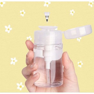 Lọ Chiết Tẩy Trang, Dung Dịch Mỹ Phẩm Dạng Nhấn 100ml 115ml