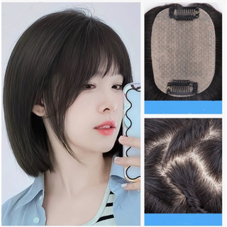 (ĐỌC KĨ MÔ TẢ) - MÁI 3D TÓC THẬT 4*8 (2 KẸP)