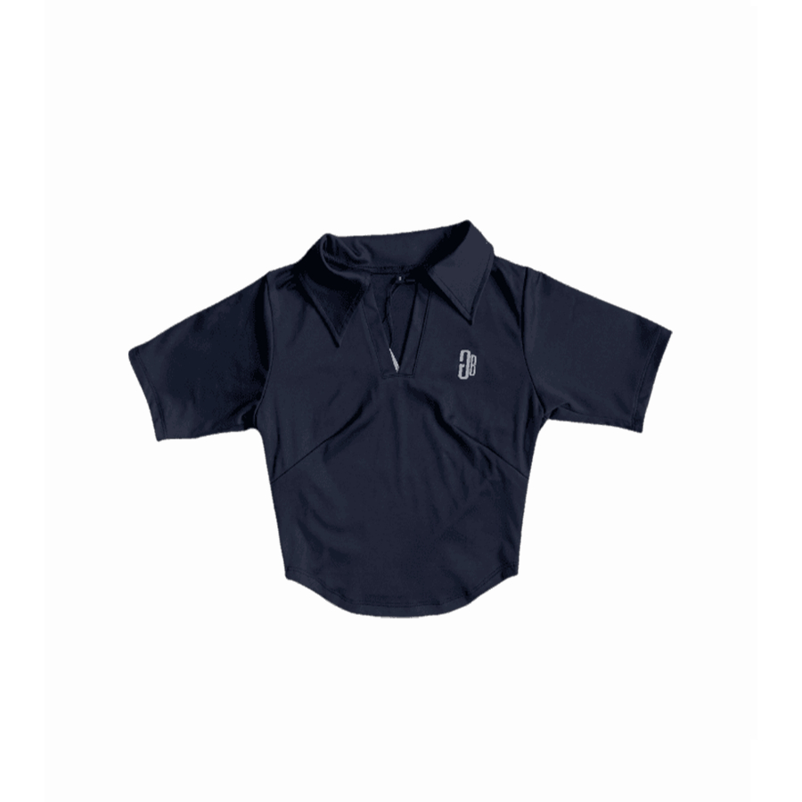 Áo tập thể thao gym yoga nữ croptop GB chất vải poly cao cấp, dày dặn co dãn tốt.