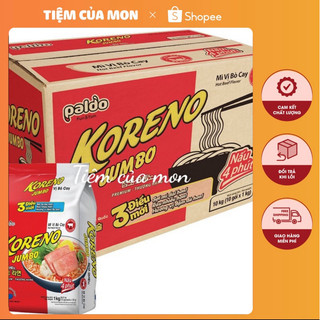 Mì cân koreno gói 1kg vị bò,vị kim chi date mới