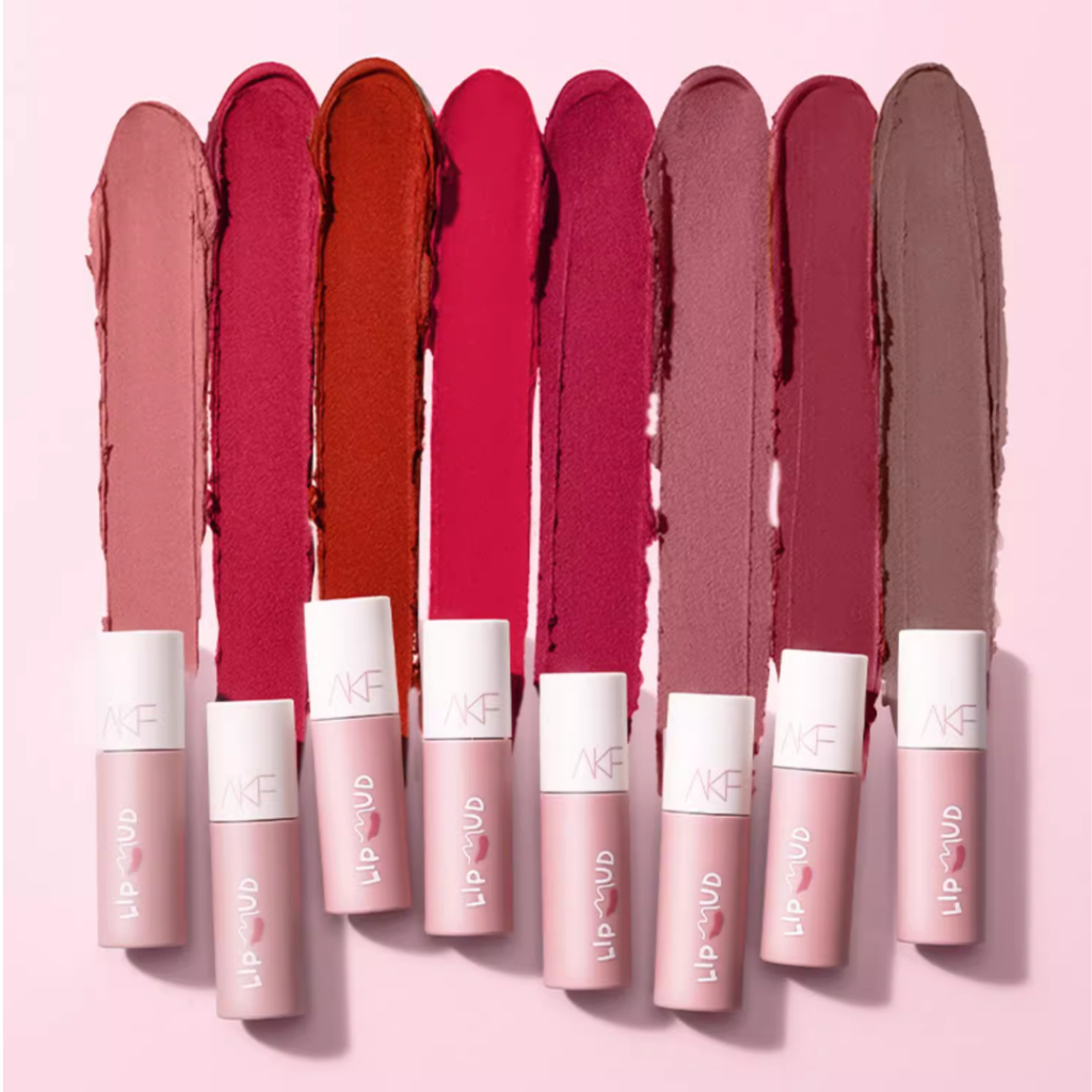 Son Kem Lì AKF Lip Mud Lâu Trôi, Không Lem, Không Phai Màu Đa Dạng 180W