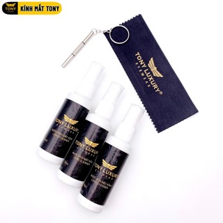 Nước xịt rửa mắt kính Tony Luxury Eyewear lau sạch kính 60ml