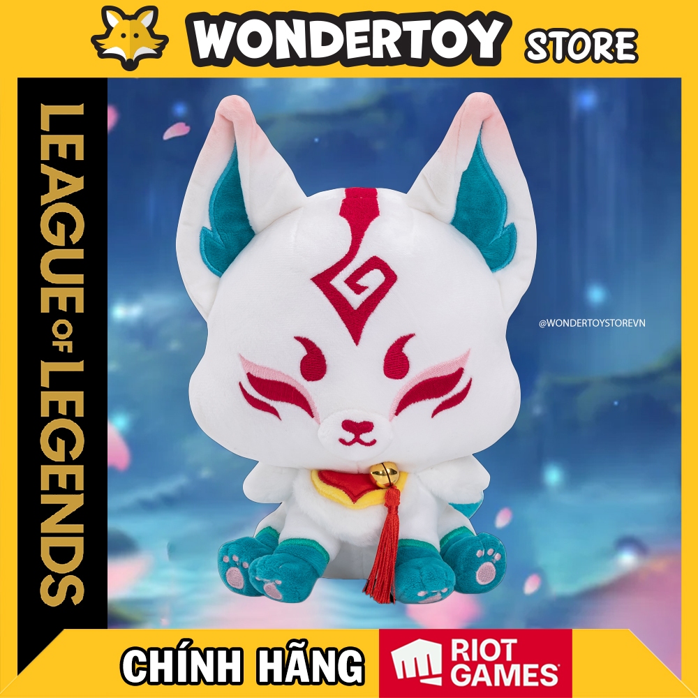 Gấu Bông Riot Games League of Legends Spirit Blossom Ahri Fox Plush  - Hàng chính hãng