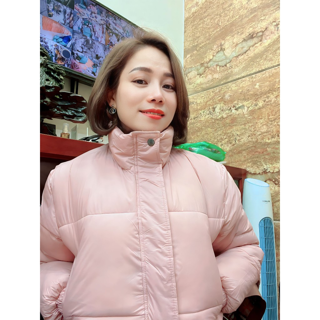 Áo phao siêu nhẹ nhiều màu, Áo phao trơn nữ chất phao béo cao cấp chuẩn form hàng cao cấp mùa đông đầy đủ tem mác