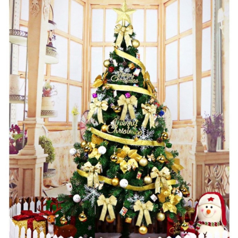 Cây Thông Noel 1m5, 1m8, 2m1 Tán Dày Đầy Đủ Phụ Kiện Trang Trí Cây Thông Noel - Cây Thông Giáng Sinh