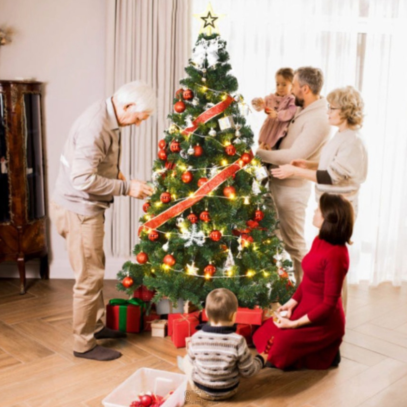 Cây Thông Noel 1m5, 1m8, 2m1 Tán Dày Đầy Đủ Phụ Kiện Trang Trí Cây Thông Noel - Cây Thông Giáng Sinh