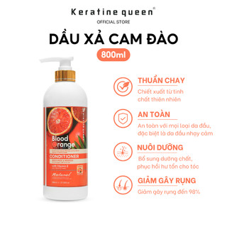 Dầu Xả CAM ĐÀO 800ml Bảo Vệ Và Nuôi Dưỡng Mái Tóc Bị Chẻ Ngọn, Hư Tổn, Xơ Rối Với Vitamin E Tinh Khiết