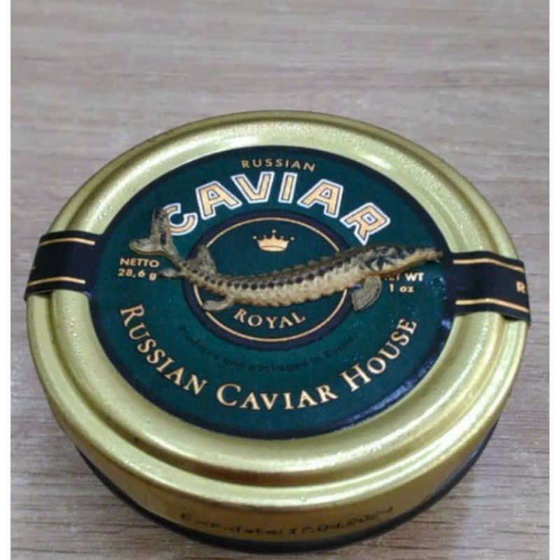 Trứng cá tầm đen 28,6gr Royal Nhập khẩu Nga