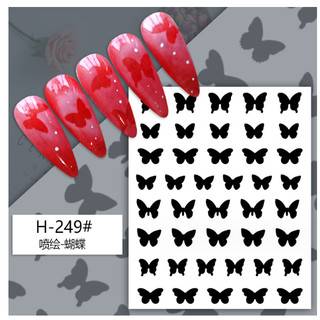 sticker dặm omber mã mới trang trí nail độc đáo