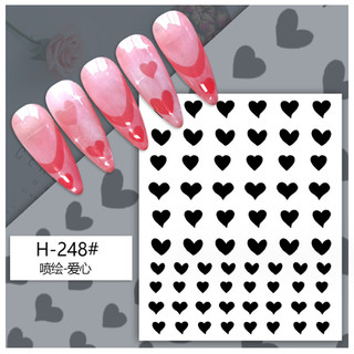 sticker dặm omber mã mới trang trí nail độc đáo