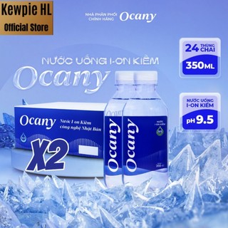 Combo 46 chai 350ML nước ion kiềm Ocany - date mới
