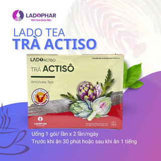 Trà mát gan giải độc actiso ladophar