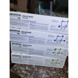 Kem đánh răng P/S Sensitive 100g  giảm ê buốt sau 30 giây