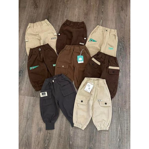Quần jogger nhiều mẫu cho bé