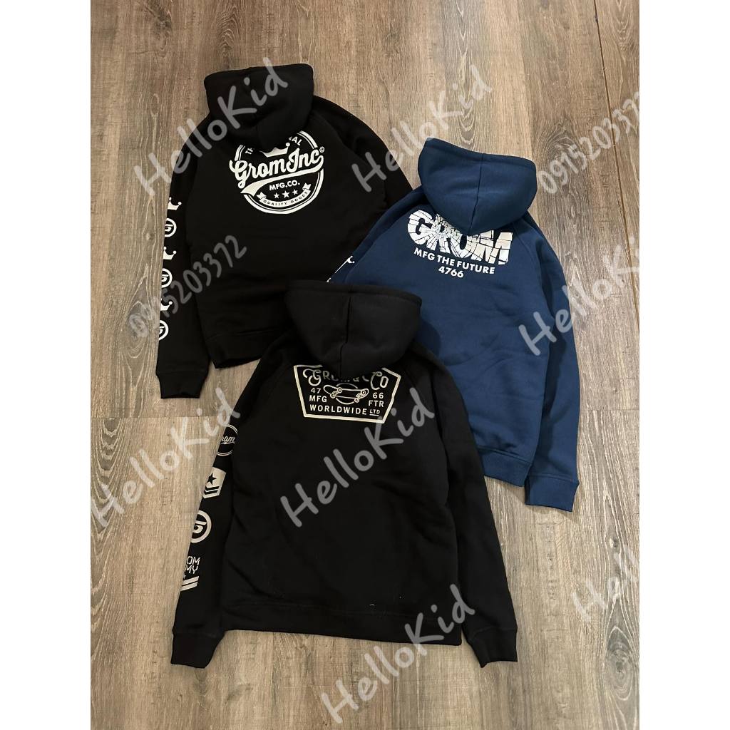 Áo khoác nỉ lót lông grom bé trai