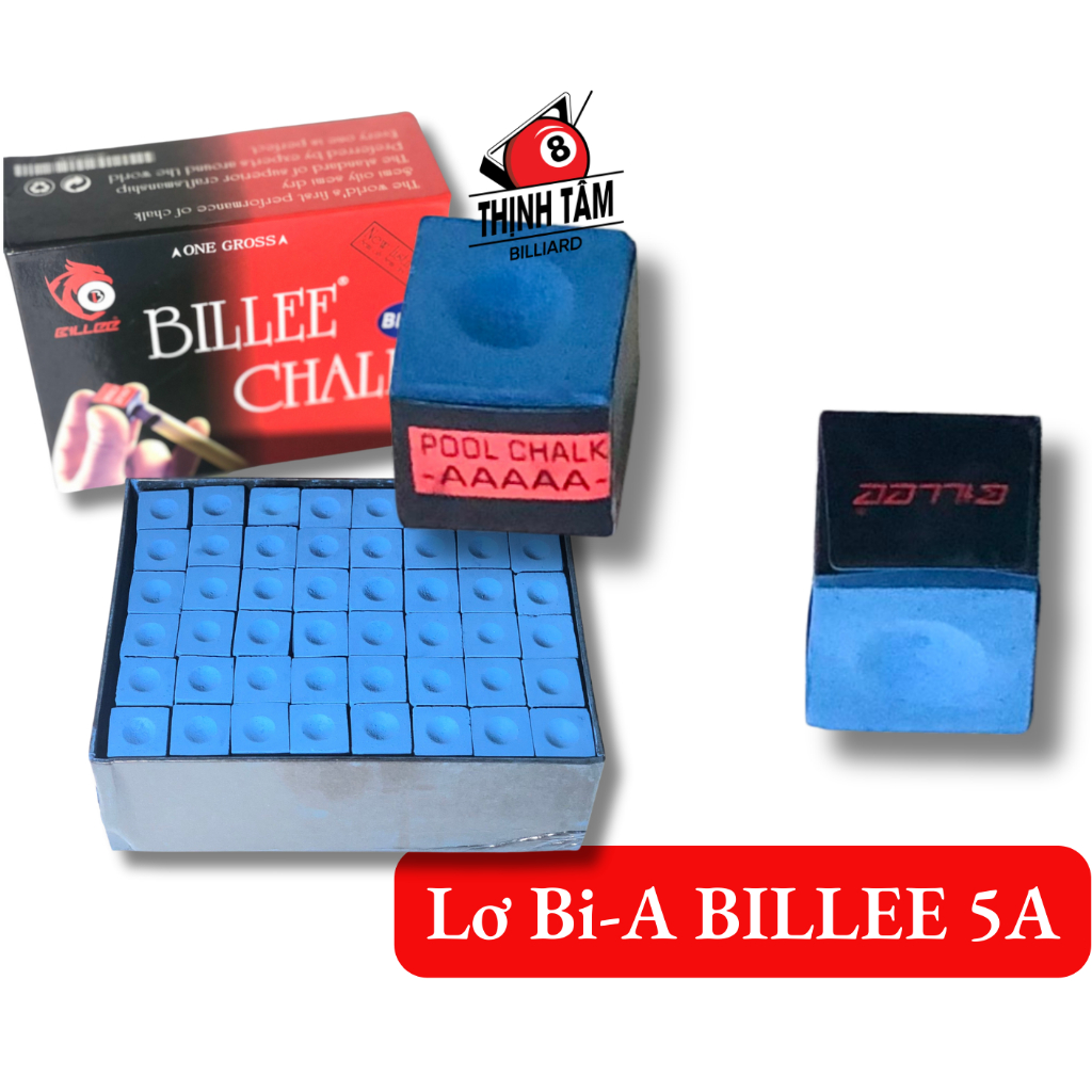Viên Lơ Bida BILLEE Cao Cấp 5A, Hàng Nội Địa Trung Mịn - Ít Bụi - Bám Cơ [ Viên Lơ BILLEE 5A ]