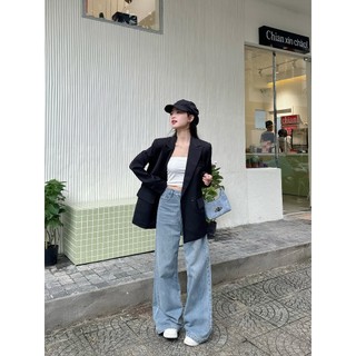 Áo blazer dáng suông 2 cúc Arian blazer [SUNROOM]